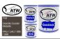 Preview: Fiat, Granite Crystal Metallic, PAU / LAU / 095 / 099: 1L Lackdose + 1L Klarlack + 500ml Härter - Set, von ATW Autoteile West.